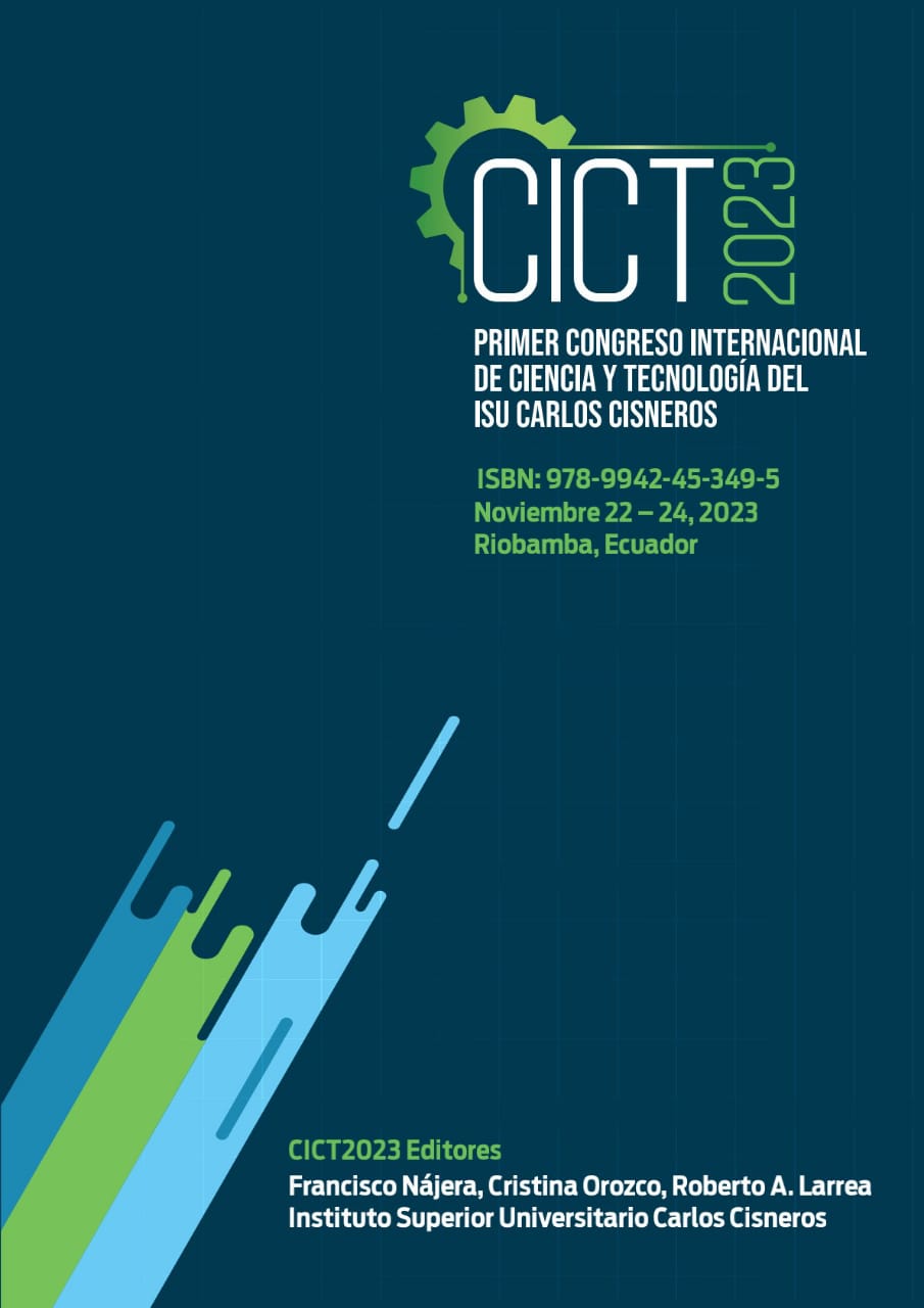 					View No. I (2023): First International Congress of Science and Technology of ISU Carlos Cisneros CICT2023 
				